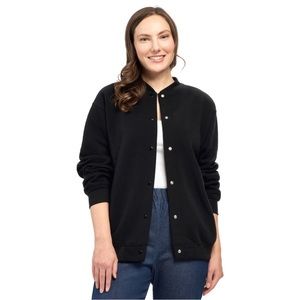 🌸3/$30🌸 TURTLE BAY | snap front fleece jacket Black